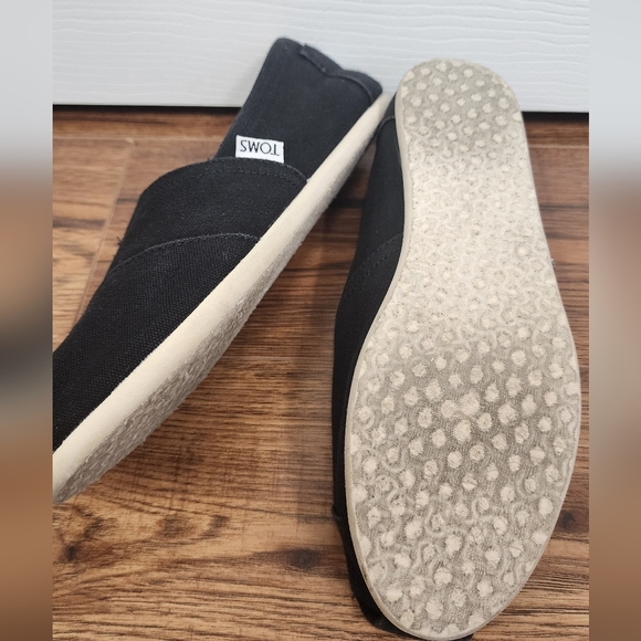 Tom's Slip Ons Dark Blue 9.5 - Picture 5 of 7